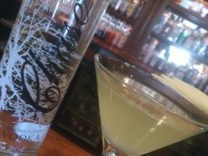 Green Apple Gimlet