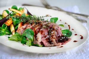 Roasted Duck with Xanté Sauce
