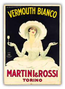 ‘La Dama Bianca’ by Marcello Dudovich