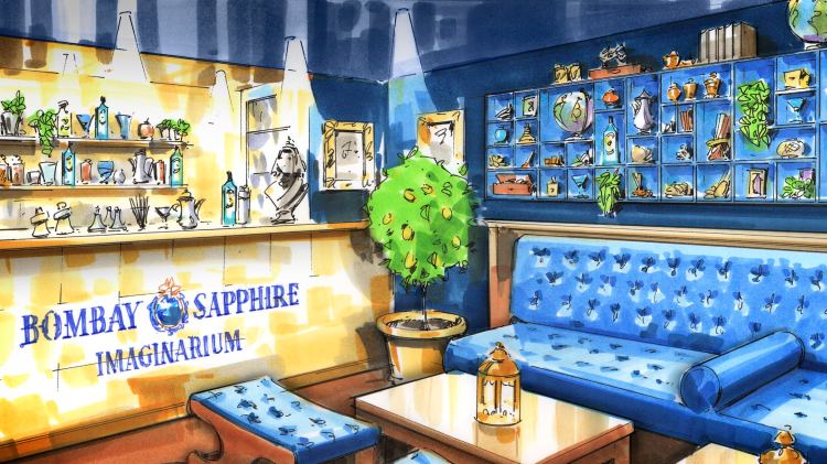 Bombay Sapphire Imaginarium at Callooh Callay May 2014