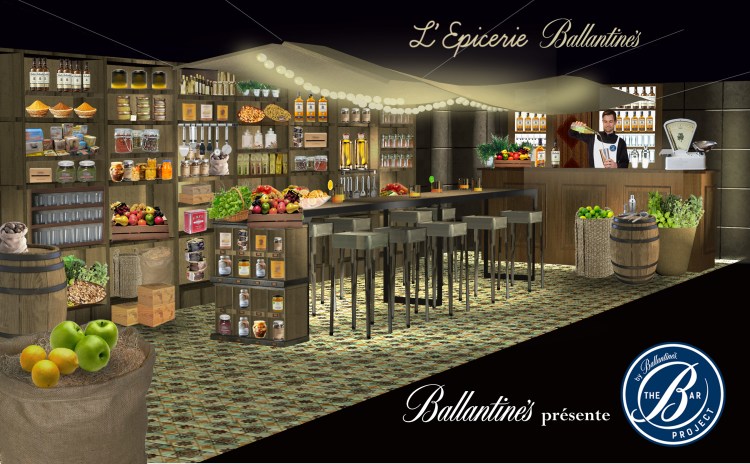 Ballantines The Bar Project - winning concept