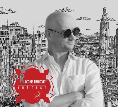 Richie Fawcett, Bartender Artist