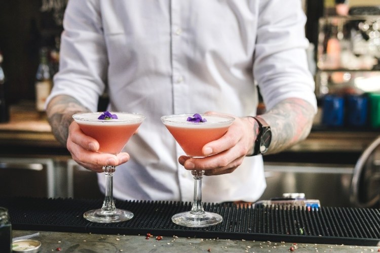 Poppy & Pomegranate Martini 2