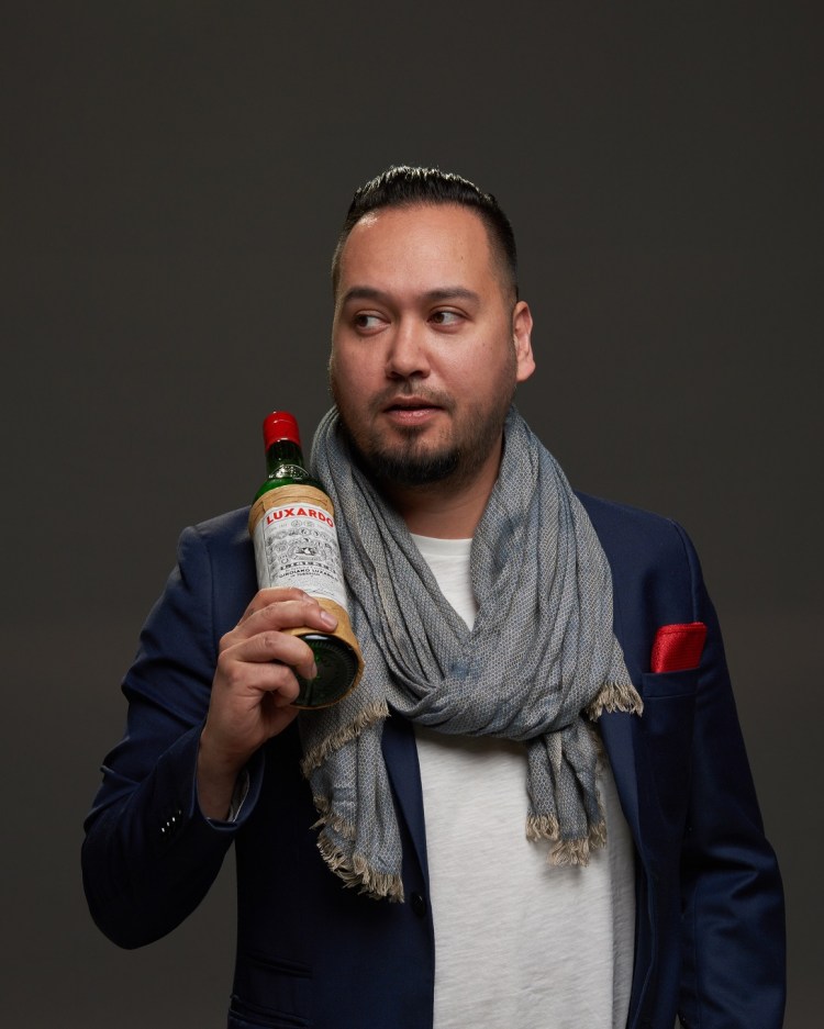 Gareth Franklin, global brand ambassador Luxardo Lo